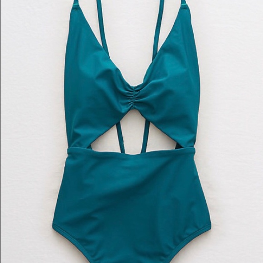 Aerie Voop Cutout One Piece Swimsuit